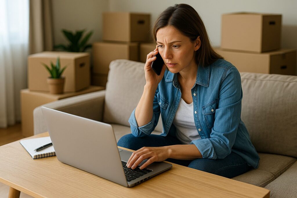 Customer drop-off from website